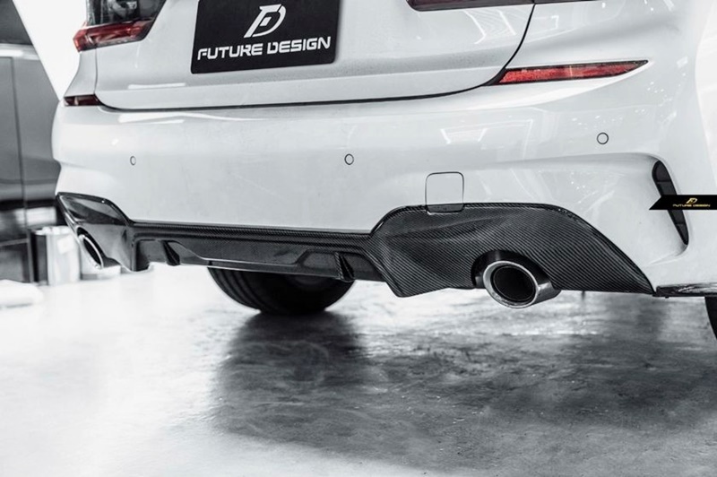 G20 G21 - Performance style Carbon Rear Diffuser (Dual) 005